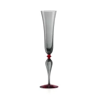 Picture A tasteful champagne glass made of Italian Murano glass