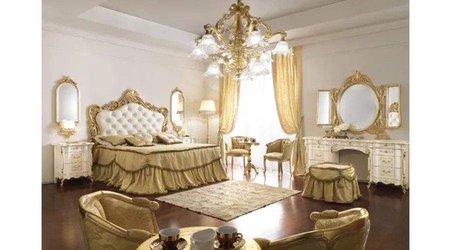 obrazek 1 Eleganckie włoskie łóżko - F.LLI PISTOLESI