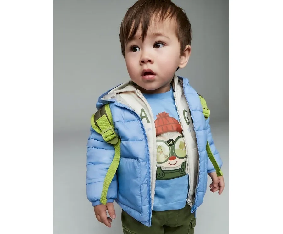 obrazek 1 Mayoral Bluzka 2036 Błękitny Regular Fit