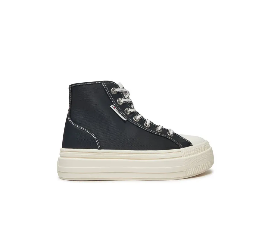 obrazek 1 Tommy Jeans Trampki Foxing EN0EN02704 Czarny