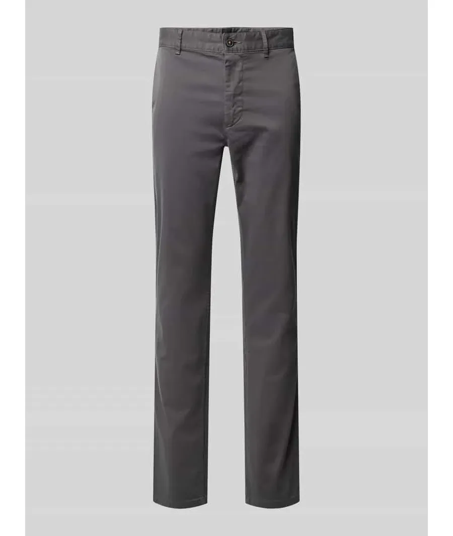 obrazek 1 Chinosy o kroju slim fit z wpuszczanymi kieszeniami w stylu francuskim