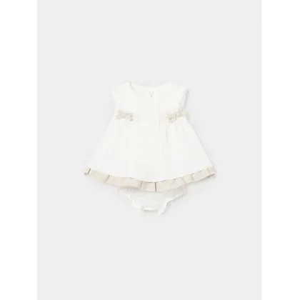 Zdjęcie Mayoral Sukienka letnia 1828 Écru Regular Fit