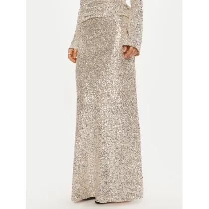Zdjęcie Bruuns Bazaar Spódnica maxi Joanelle BBW4195 Beżowy Slim Fit