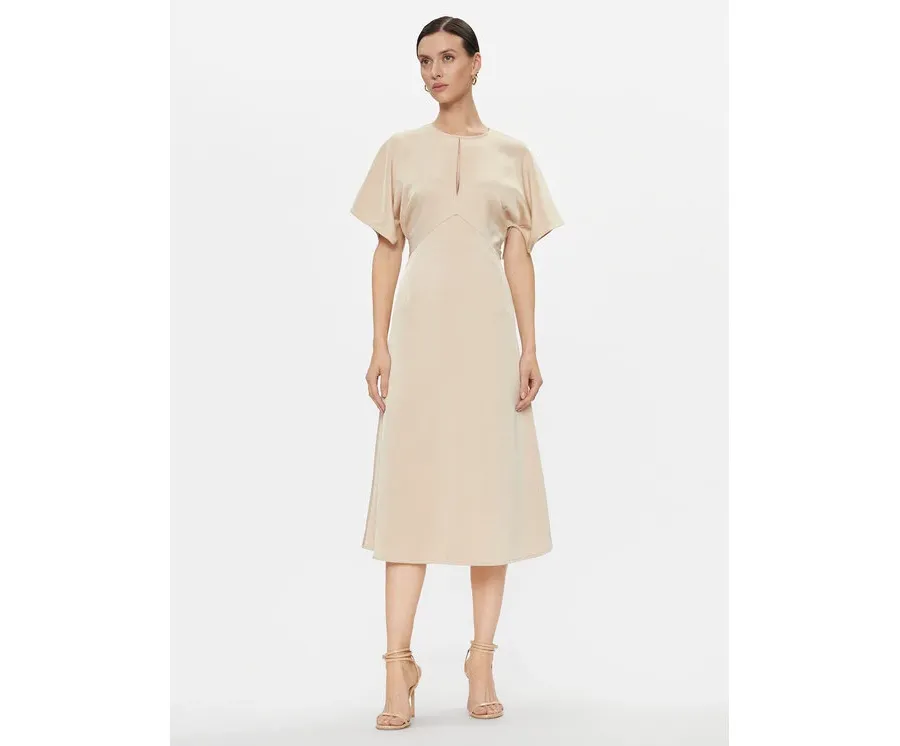 obrazek 1 MICHAEL Michael Kors Sukienka codzienna MF381OI99G Beżowy Regular Fit