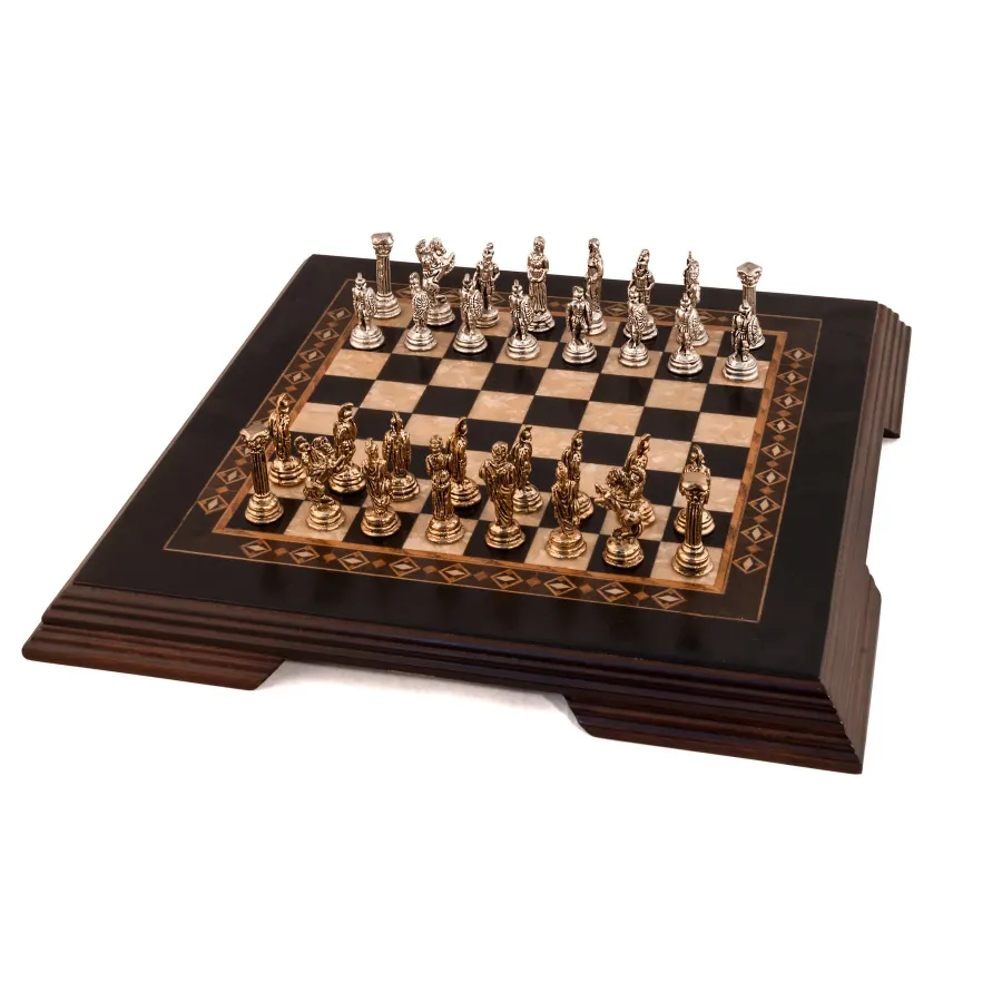 obrazek 1 Designerski drewniany zestaw szach - Helena Woodart
