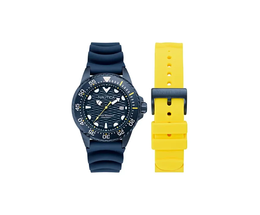 obrazek 1 Nautica Zegarek Sporty SET NAPSDS506 Granatowy