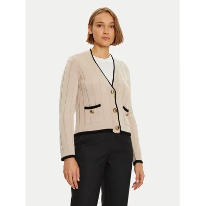 Zdjęcie Luisa Spagnoli Kardigan Mozione 58437 Beżowy Regular Fit