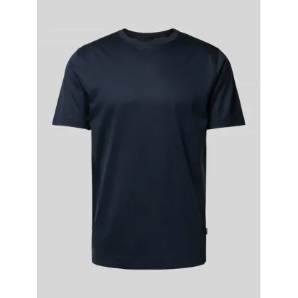 Zdjęcie T-shirt z detalem z logo model ‘Thompson’