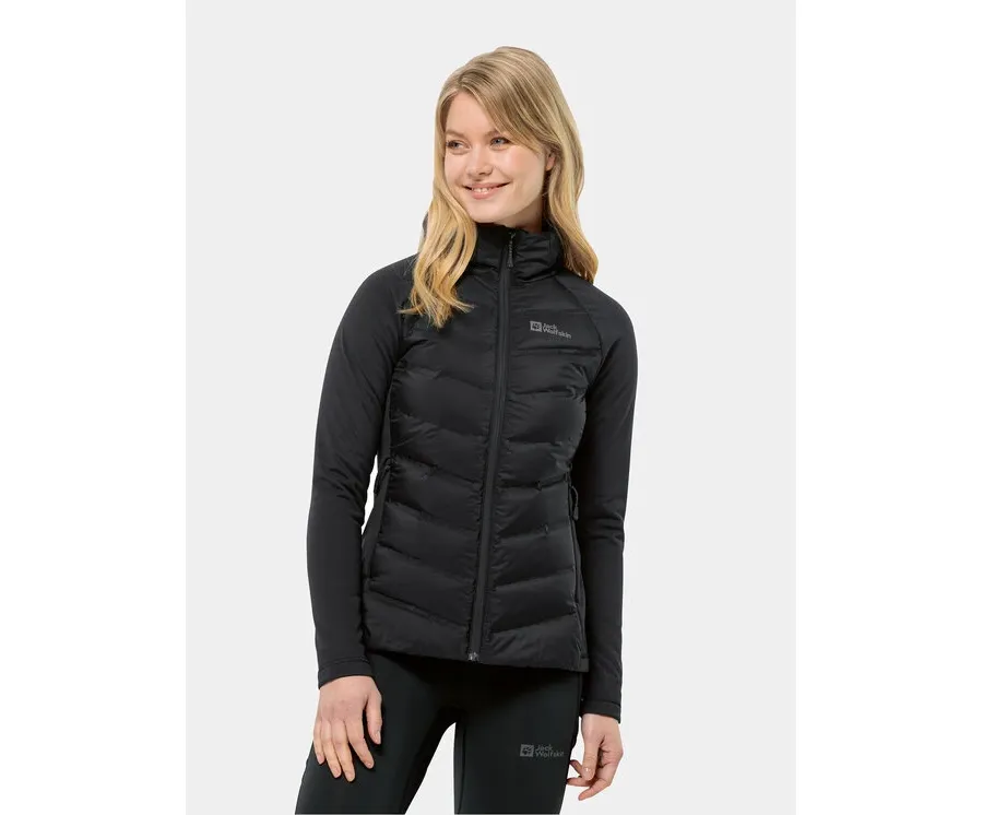 obrazek 1 Jack Wolfskin Kurtka outdoor Tasman Down Hybrid 1711331 Czarny Regular Fit