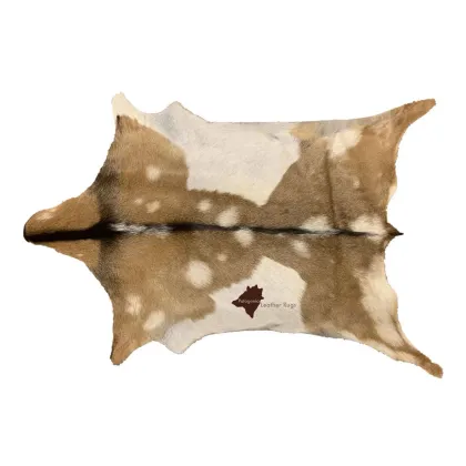 Zdjęcie Oryginalny dywan skórzany - 95x63 cm