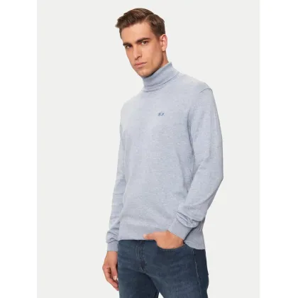 Zdjęcie La Martina Golf ZMS019 YW091 Niebieski Regular Fit