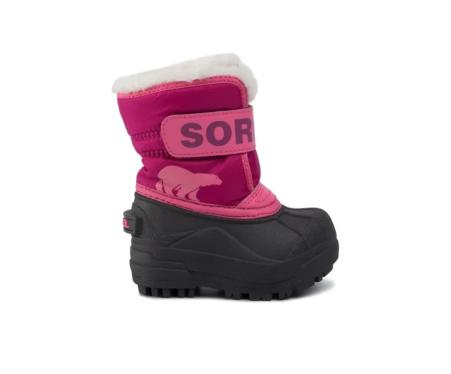 obrazek 1 Sorel Śniegowce Toodler Snow Commander NV1960 Różowy