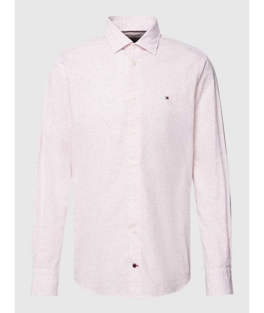 obrazek 1 Koszula biznesowa o kroju regular fit ze wzorem na całej powierzchni