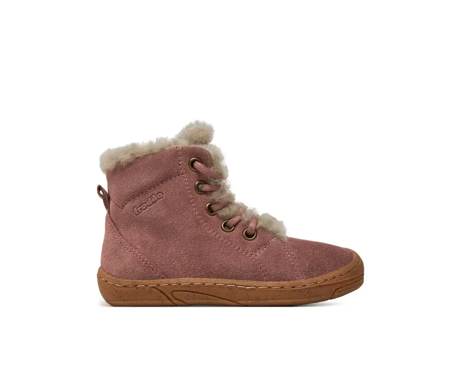 obrazek 1 Froddo Trzewiki Minni Suede Laces G2110140 S Różowy