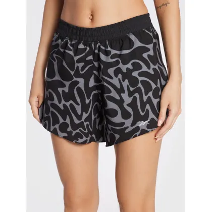 Zdjęcie Reebok Szorty sportowe Running HH8020 Czarny Slim Fit
