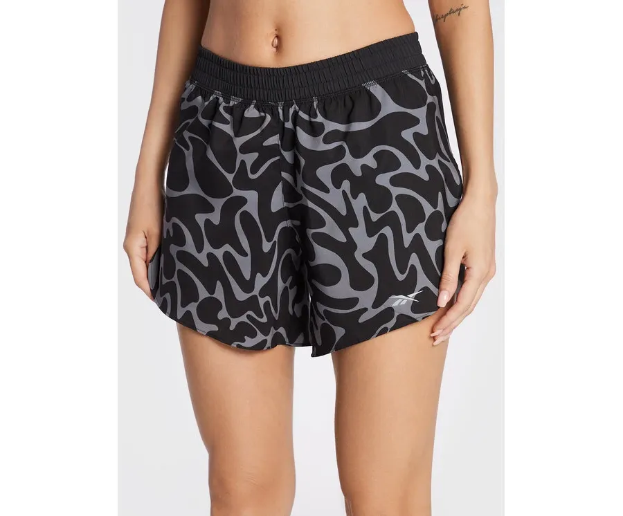 obrazek 1 Reebok Szorty sportowe Running HH8020 Czarny Slim Fit