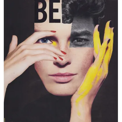 Picture Be.Be - analog collage by Bash Dunin