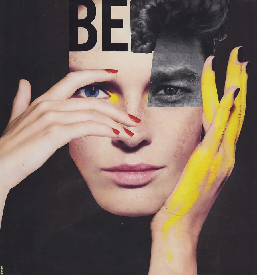picture 1 Be.Be - analog collage by Bash Dunin