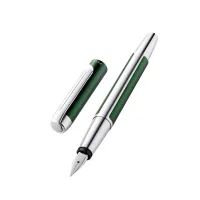 Picture Pelikan Pura P40 green fountain pen from a German brand