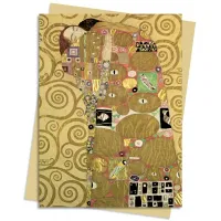 Zdjęcie Pakiet kartek na życzenia (Klimt: Spełnienie) - Flame Tree Publishing