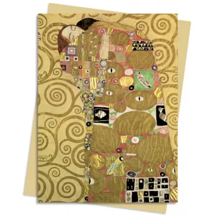 Zdjęcie Pakiet kartek na życzenia (Klimt: Spełnienie) - Flame Tree Publishing