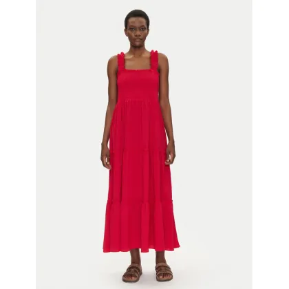 Zdjęcie Iconique Sukienka letnia IC25-009 Czerwony Regular Fit