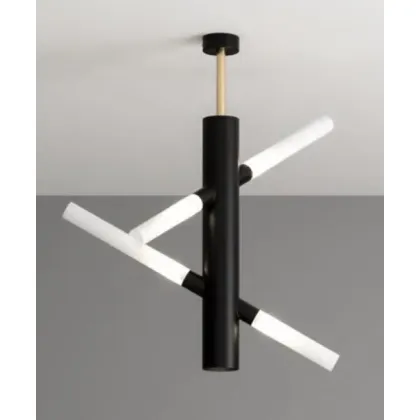 Zdjęcie Piękny żyrandol z czterema światłami w stylu nowoczesnym - Il Paralume Marina