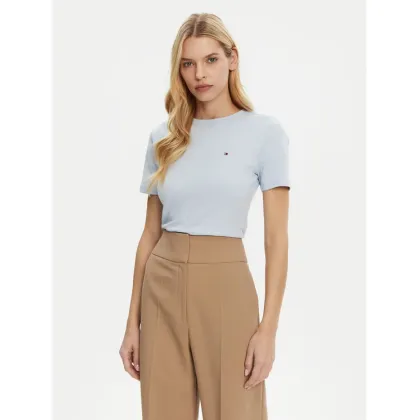 Zdjęcie Tommy Hilfiger T-Shirt New Cody WW0WW40587 Błękitny Slim Fit