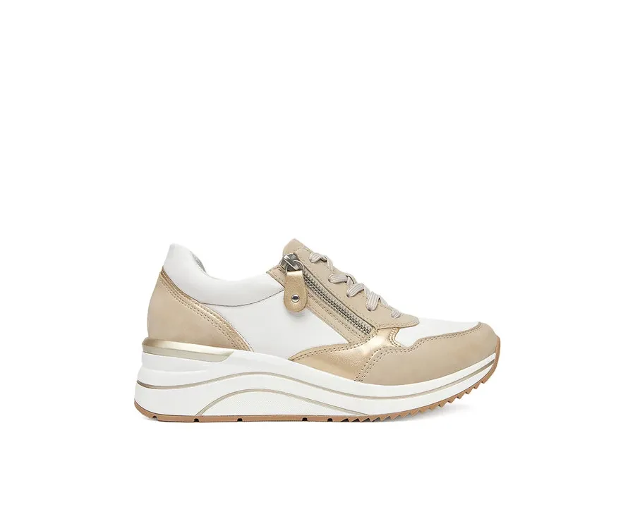 obrazek 1 Remonte Sneakersy D0T01-80 Beżowy