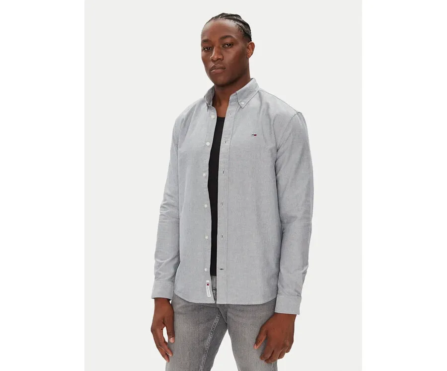 obrazek 1 Tommy Jeans Koszula DM0DM21298 Niebieski Regular Fit