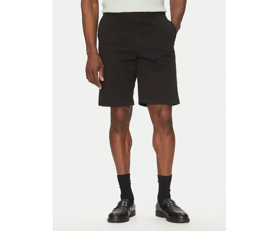 obrazek 1 Calvin Klein Szorty materiałowe Modern Twill Reg. Straight Short K10K114068 Czarny Regular Fit