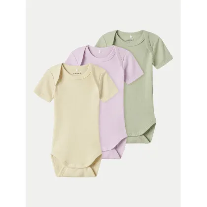 Zdjęcie NAME IT Komplet 3 par body dziecięcych 13242644 Kolorowy