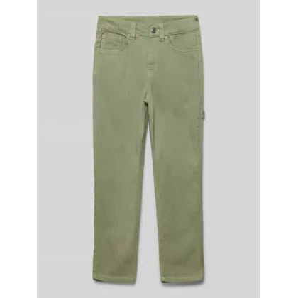 Zdjęcie Spodnie o kroju relaxed fit z czystej bawełny