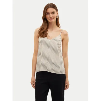 Zdjęcie Vero Moda Top Mymilo 10303690 Beżowy Regular Fit