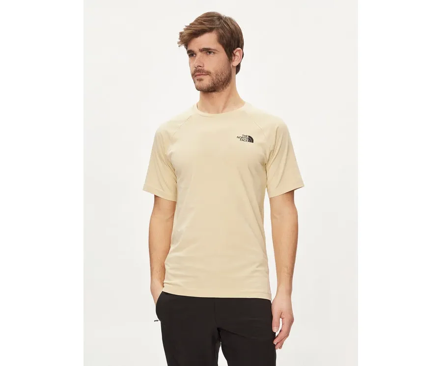 obrazek 1 The North Face T-Shirt NF0A87NU Beżowy Regular Fit