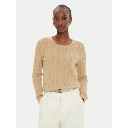 Zdjęcie Lauren Ralph Lauren Sweter 200932223005 Beżowy Slim Fit LAUREN RALPH LAUREN