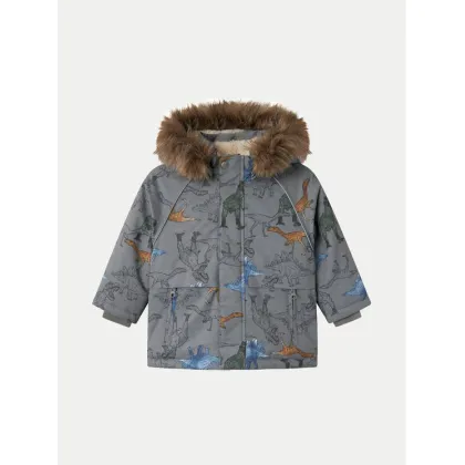 Zdjęcie NAME IT Kurtka zimowa 13230589 Szary Regular Fit