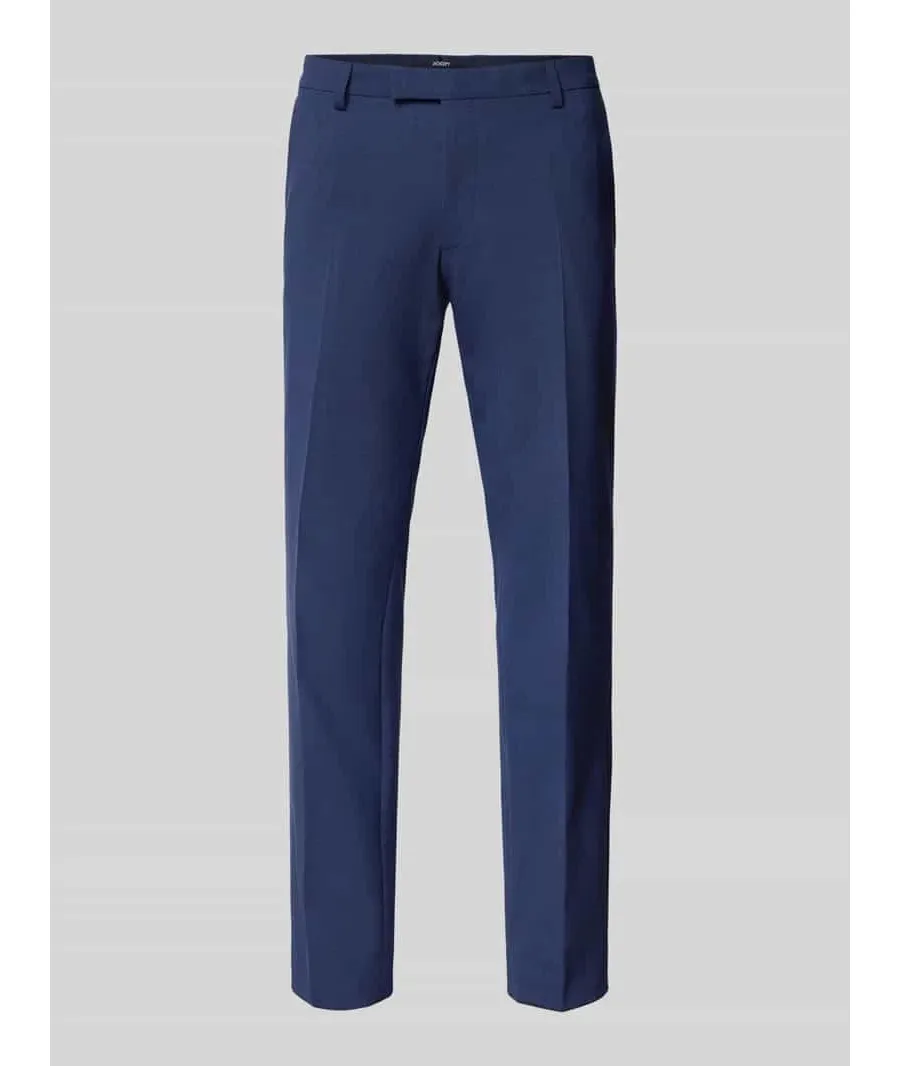 obrazek 1 Spodnie do garnituru o kroju slim fit w kant model ‘Blayr’