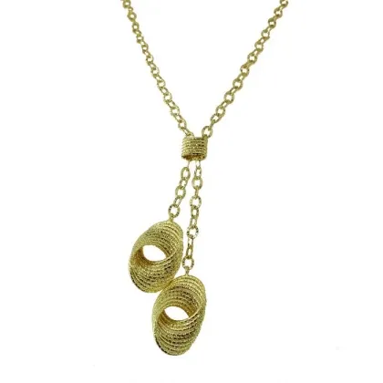 Zdjęcie choker z zawieszkami w kształcie kulek