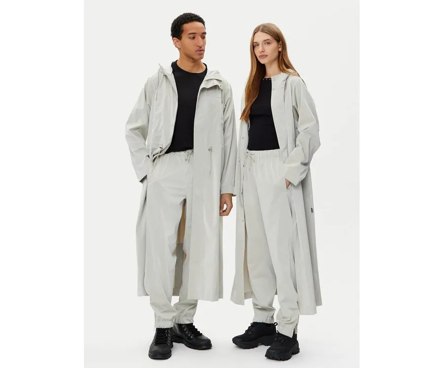 obrazek 1 Rains Kurtka przeciwdeszczowa Unisex Bold 12120 Beżowy Regular Fit