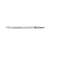 Picture German classic silver fountain pen for the president - Waldmann