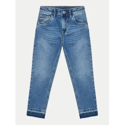 Zdjęcie Pepe Jeans Jeansy Tapered Jeans Hw Jr PG201678 Niebieski Regular Fit