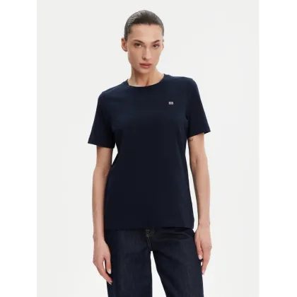 Zdjęcie Tommy Hilfiger T-Shirt WW0WW45522 Granatowy Regular Fit