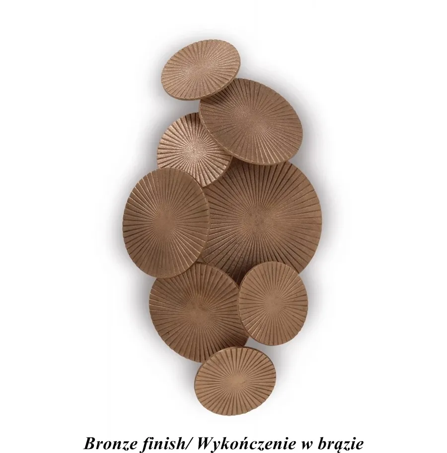 obrazek 2 Artystyczny mosiężny kinkiet NOVA by Luxury Products