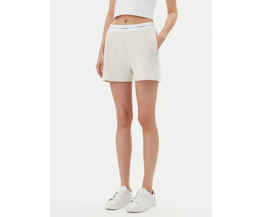 obrazek 1 Calvin Klein Underwear Szorty sportowe 000QS7275E Beżowy Regular Fit