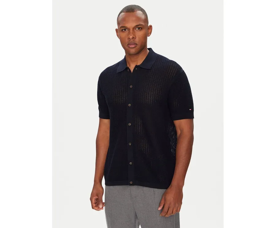 obrazek 1 Tommy Hilfiger Koszula MW0MW39530 Granatowy Regular Fit