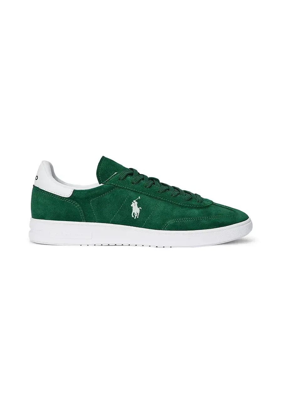 obrazek 1 Polo Ralph Lauren sneakersy zamszowe Bedford Pp kolor zielony 809961180004