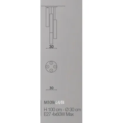 Zdjęcie Piękny stylowy żyrandol z kryształu o wyjątkowym wzornictwie - Il Paralume Marina