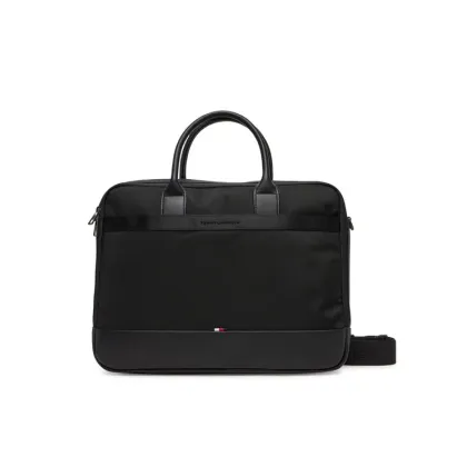 Zdjęcie Tommy Hilfiger Torba na laptopa Th Nylon Travel Computer Bag AM0AM13470 Czarny