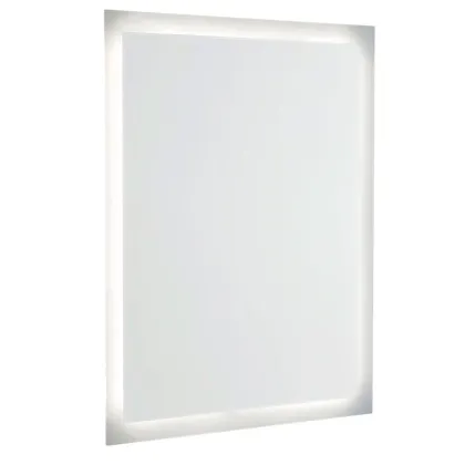 Zdjęcie Ekskluzywne lustro z obwodowym światłem LED i 4 cm piaskowaniem – Stilhaus